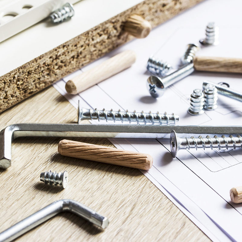 Tools for furniture assembly